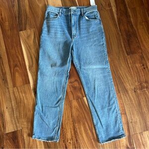 Abercrombie & Fitch the Ankle Straight Ultra High Rise Jeans